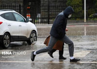 بارش شدید باران در 11 استان