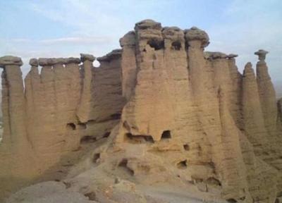 هودو جن و پری پدیده ای طبیعی در شهر ماهنشان زنجان