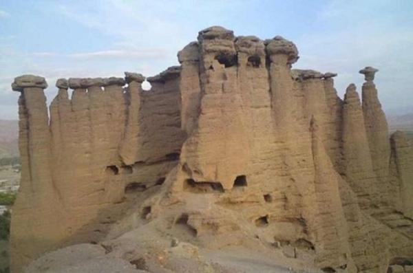 هودو جن و پری پدیده ای طبیعی در شهر ماهنشان زنجان