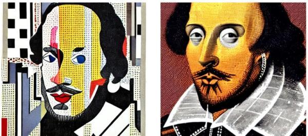 تصاویر نمایشنامه های شکسپیر با هوش مصنوعی بازسازی شدند